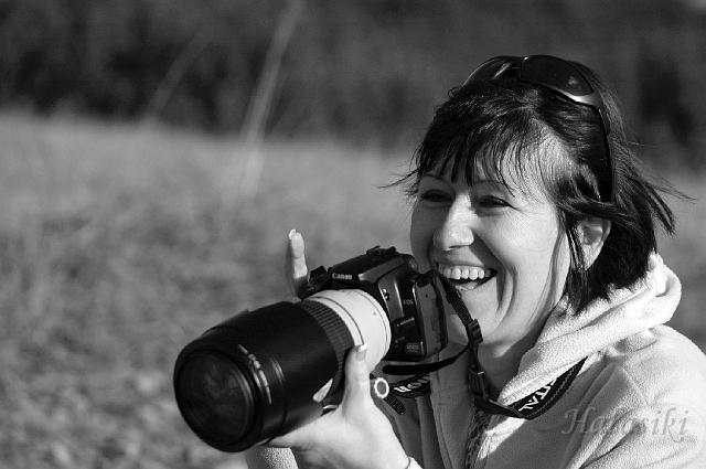 Tatry, Zakopane, Nov2008, portret-15bw.jpg - Uwaga paparazzi !!  (Zdjęcie Jarka)